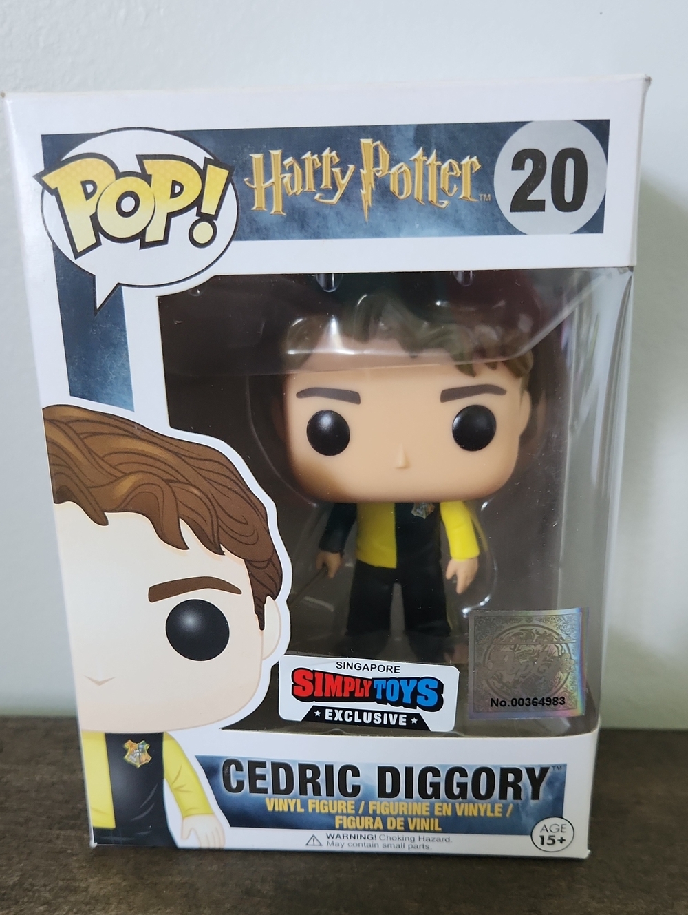 Funko Pop! Harry Potter Cedric Diggory #20
